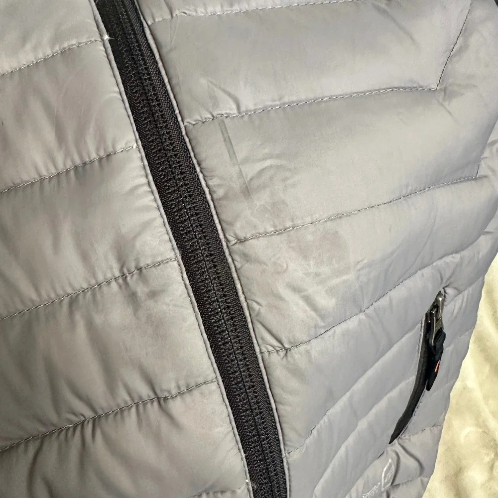 Free‎ Country Extreme Performance Down Puffer Vest Boys XS 5/6 Gray